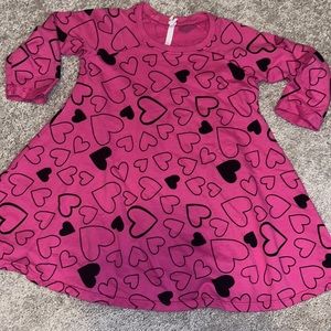 Size 4 Peony Kids pink 3/4 sleeve dress. Non smoking. No pets.